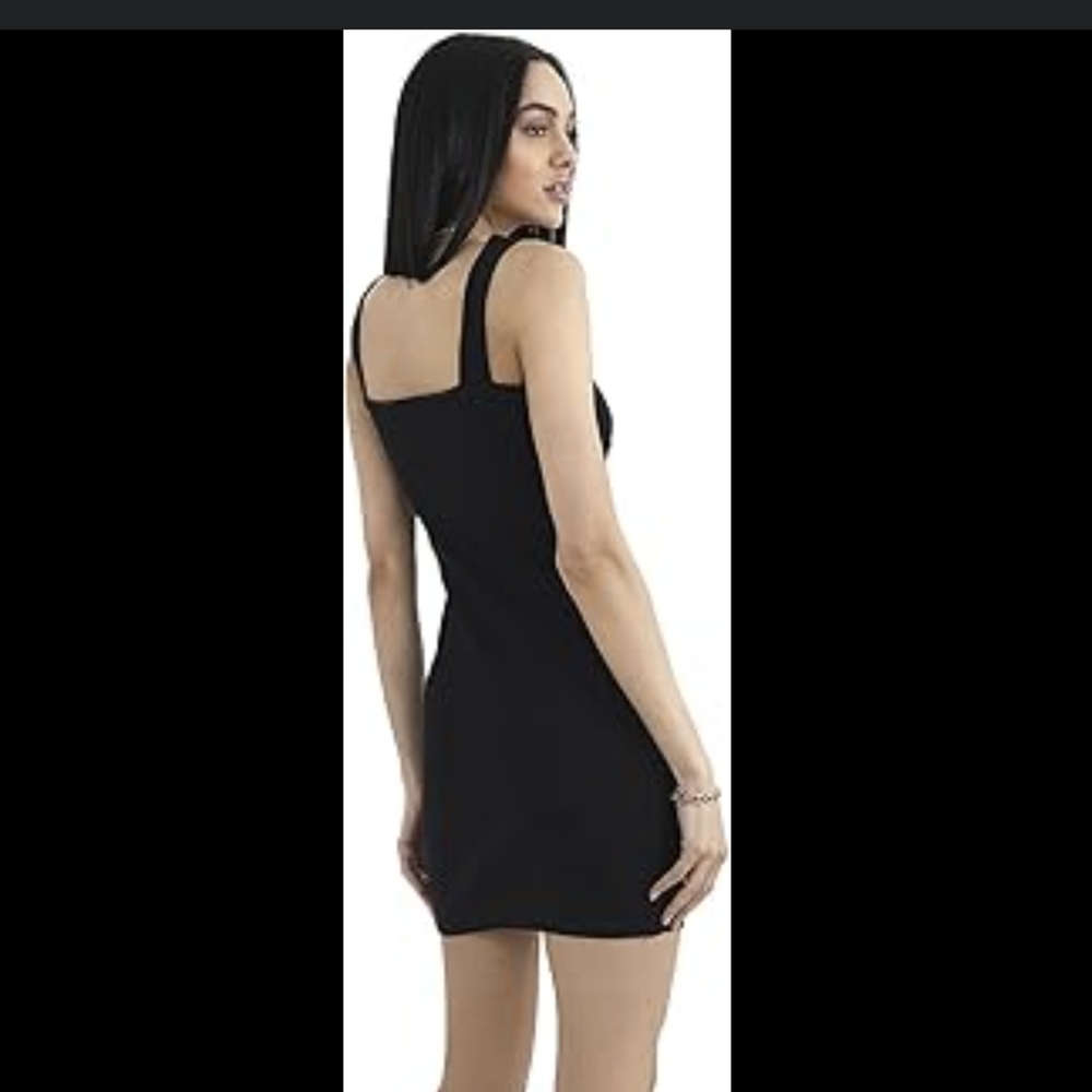Black Sleeveless Bodycon Mini Dress